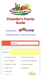 Mobile Screenshot of chandlerkidsguide.com